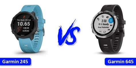 Garmin 645 vs. 245 Review .
